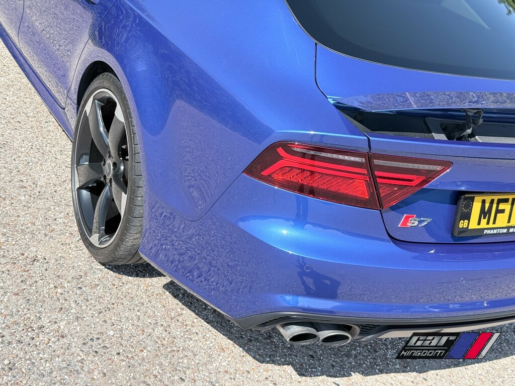 Audi S7 4.0 Tfsi V8 Black Edition Blue #6
