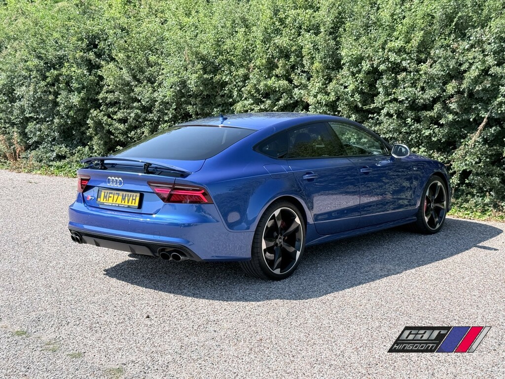 Audi S7 Tfsi V8 Black Edition Blue #9