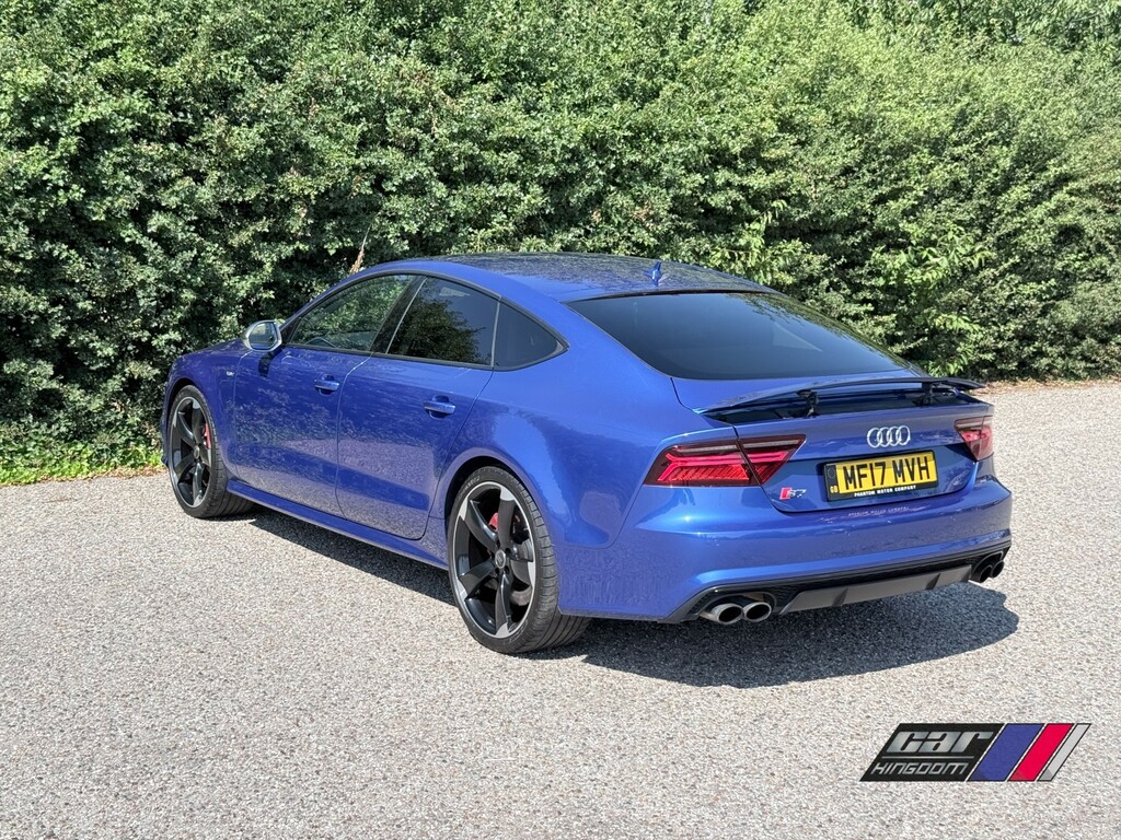 Audi S7 Tfsi V8 Black Edition Blue #7