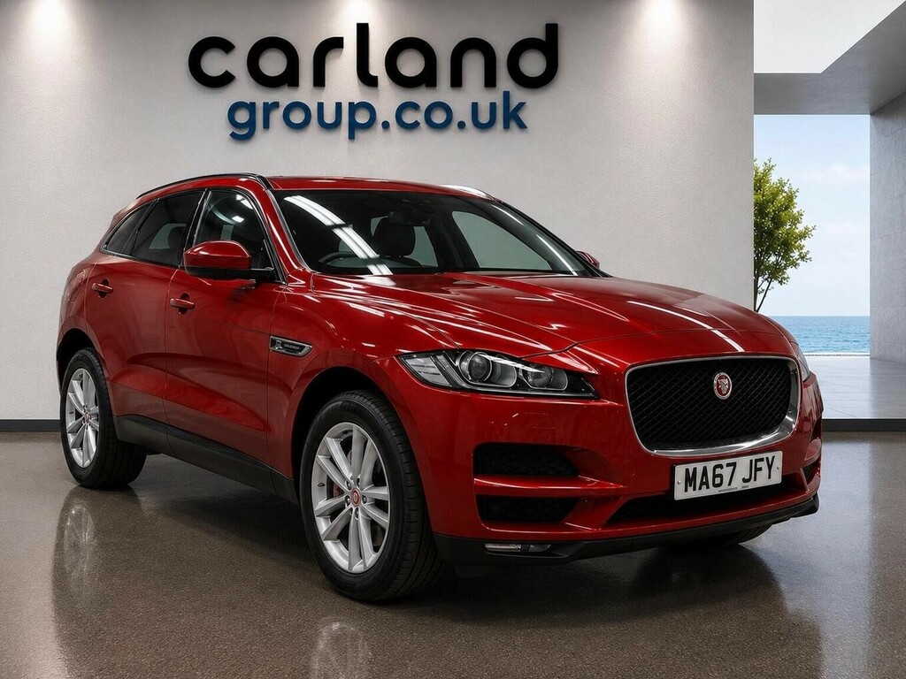 Jaguar F-Pace Suv 2.0 D180 Prestige Awd Euro 6 Ss 2 Red