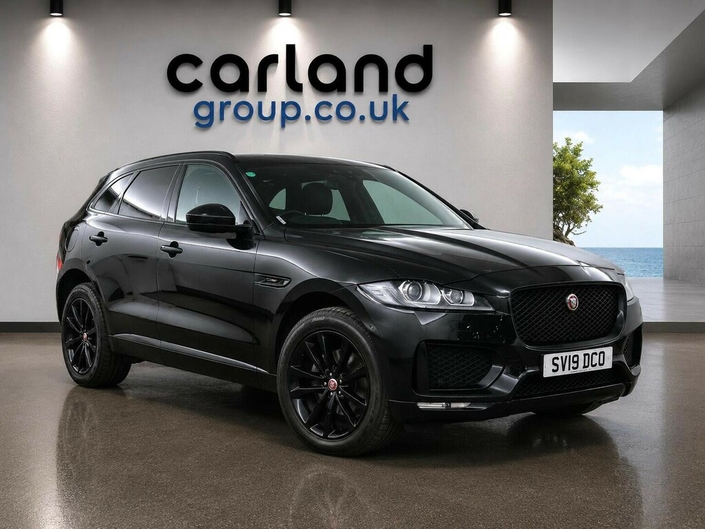 Jaguar F-Pace Suv 2.0 D180 Chequered Flag Awd Euro 6 Ss Black
