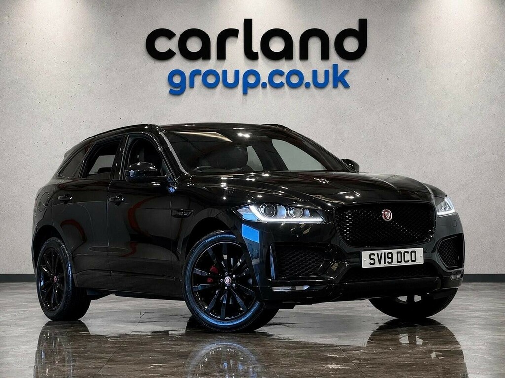 Jaguar F-Pace Suv 2.0 D180 Chequered Flag Awd Euro 6 Ss Black