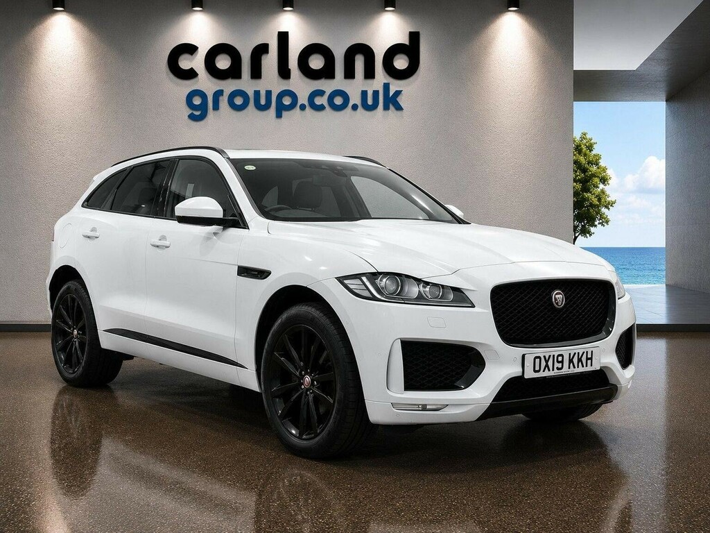Jaguar F-Pace Suv 2.0 D180 Chequered Flag Awd Euro 6 Ss White