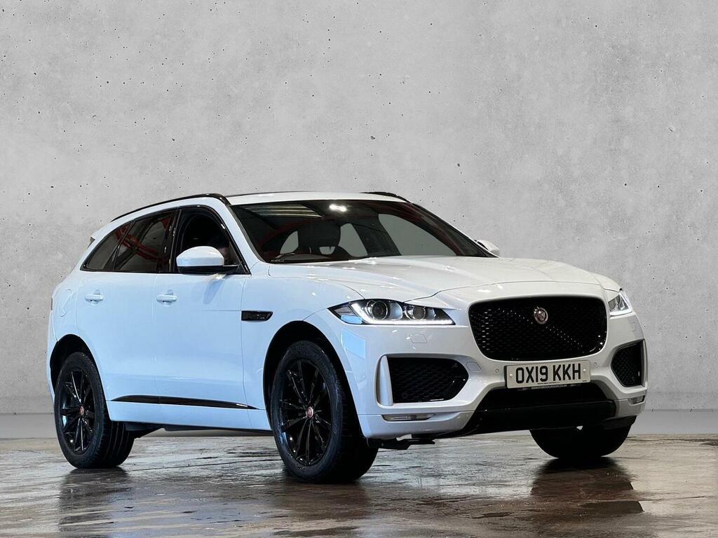 Jaguar F-Pace Suv 2.0 D180 Chequered Flag Awd Euro 6 Ss OX19KKH White #6