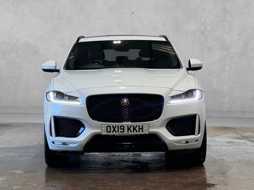 Jaguar F-Pace Suv 2.0 D180 Chequered Flag Awd Euro 6 Ss OX19KKH White #5