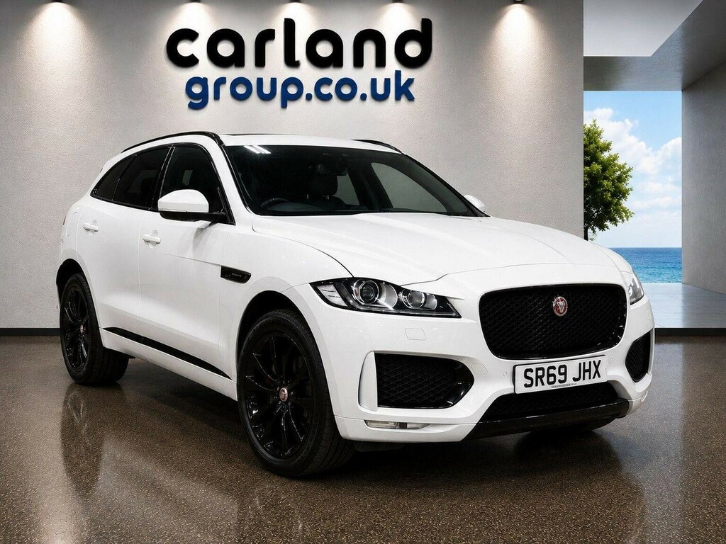 Jaguar F-Pace Suv 2.0 D180 Chequered Flag Awd Euro 6 Ss White