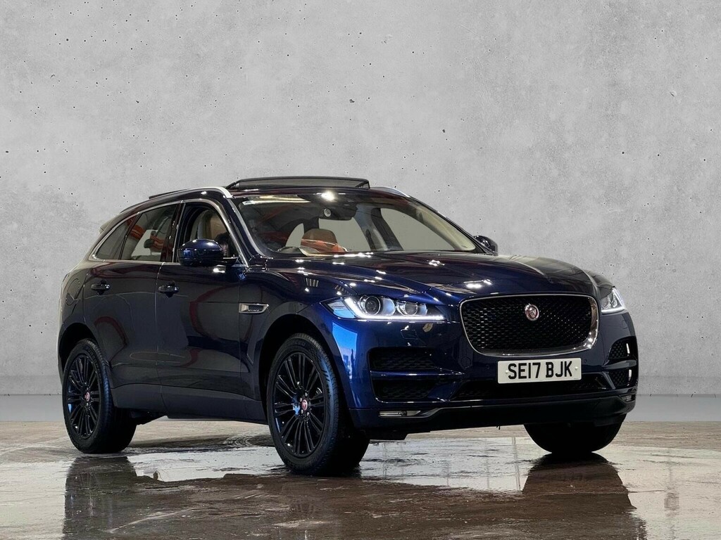 Jaguar F-Pace Suv 2.0 D180 Portfolio Awd Euro 6 Ss SE17BJK Blue #6