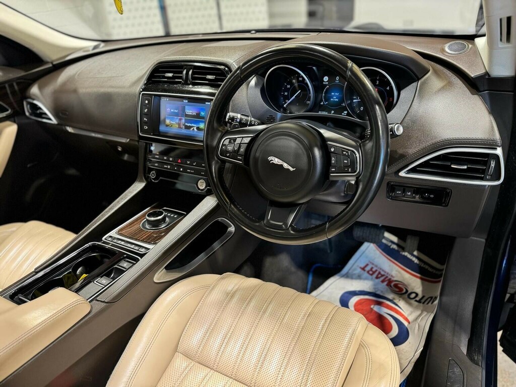 Jaguar F-Pace Suv 2.0 D180 Portfolio Awd Euro 6 Ss SE17BJK Blue #2
