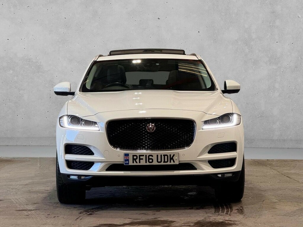 Jaguar F-Pace 4X4 2.0 D180 Portfolio Awd Euro 6 Ss RF16UDK White #5