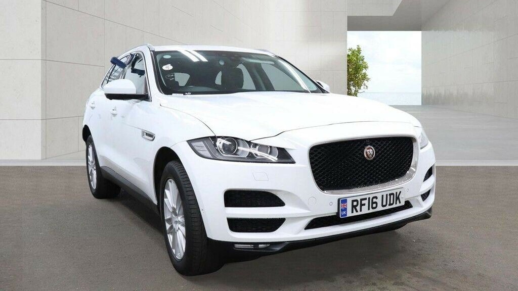 Jaguar F-Pace Suv 2.0 D180 Portfolio Awd Euro 6 Ss White