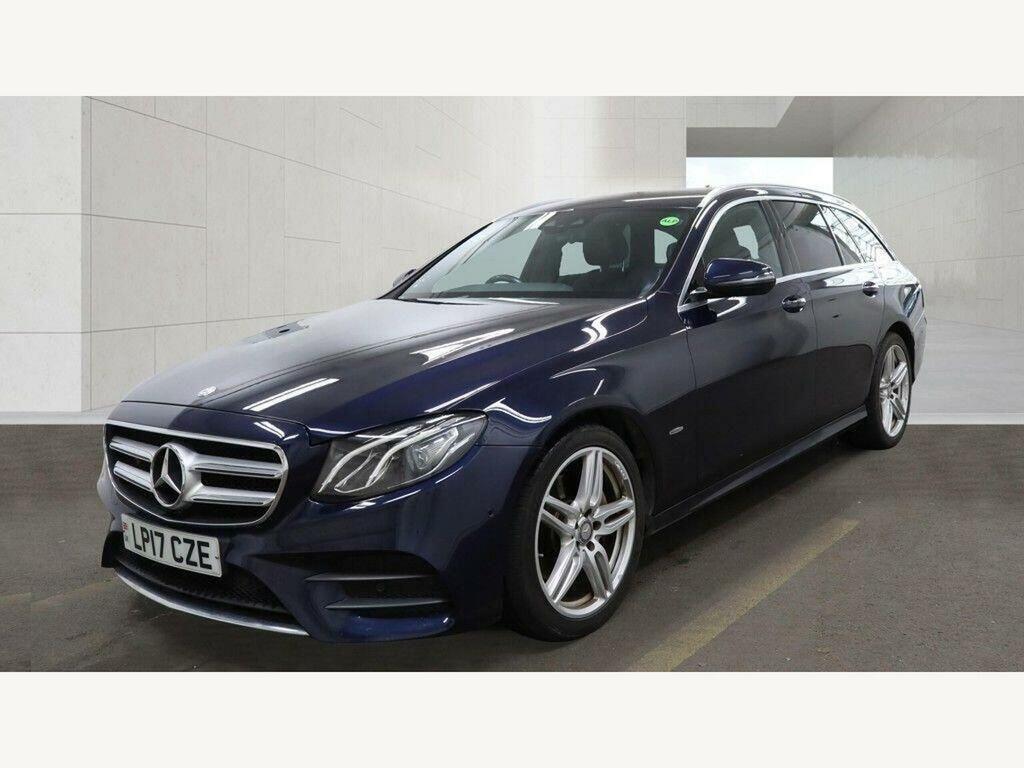 Mercedes-Benz E Class 2.0 E220d Amg Line G-tronic Euro 6 Ss Blue #2