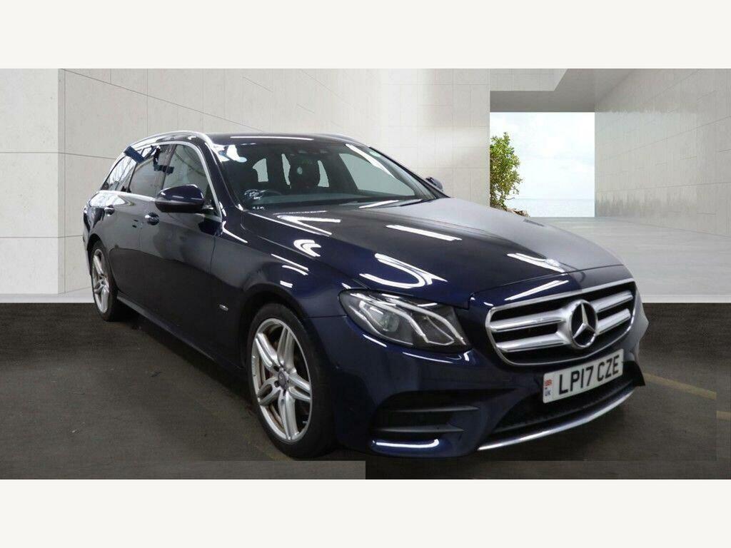 Mercedes-Benz E Class 2.0 E220d Amg Line G-tronic Euro 6 Ss Blue