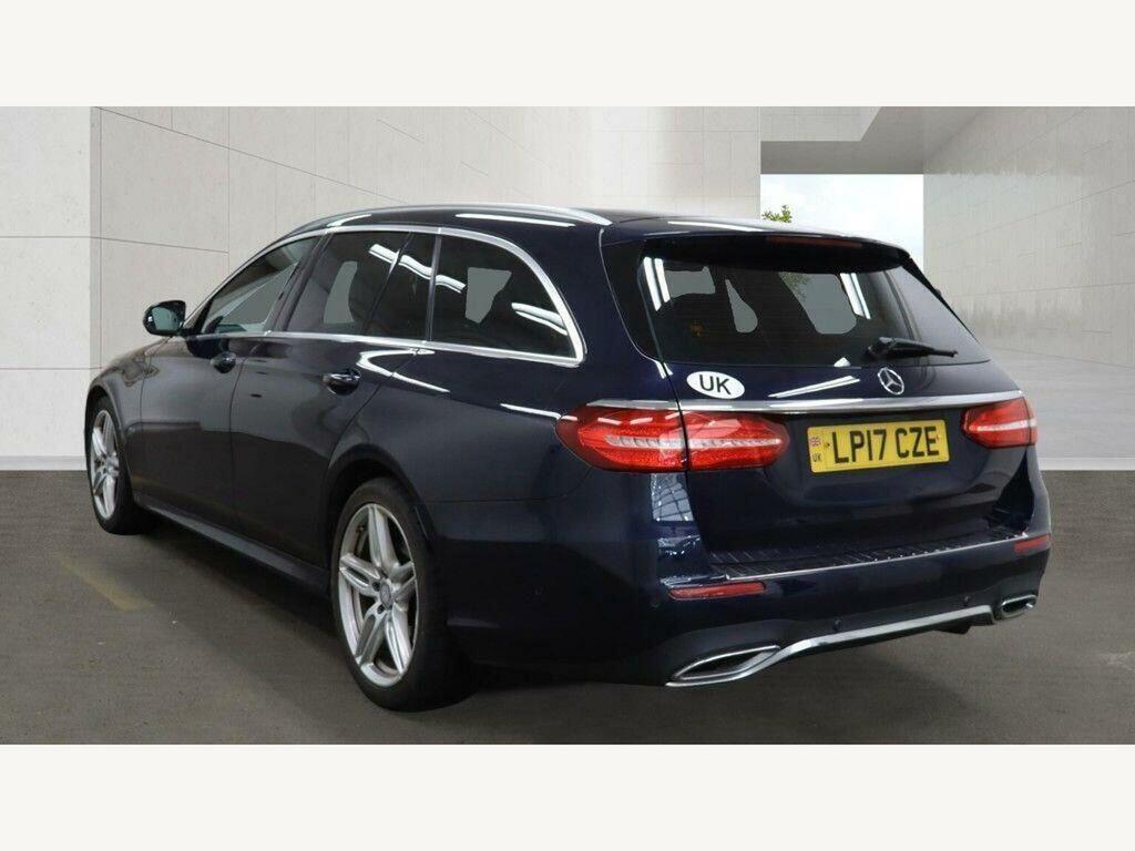 Mercedes-Benz E Class 2.0 E220d Amg Line G-tronic Euro 6 Ss Blue #3