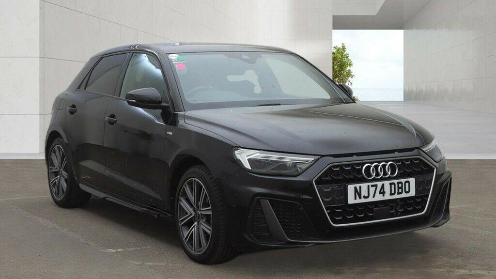 Audi A1 Hatchback 1.0 Tfsi 25 S Line Sportback Euro 6 Ss NJ74DBO Black #6