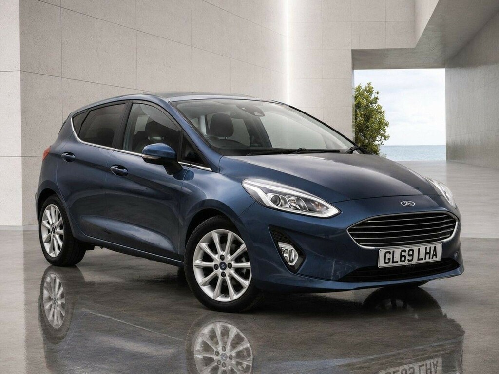 Ford Fiesta 1.0T Ecoboost Titanium Euro 6 Ss Blue