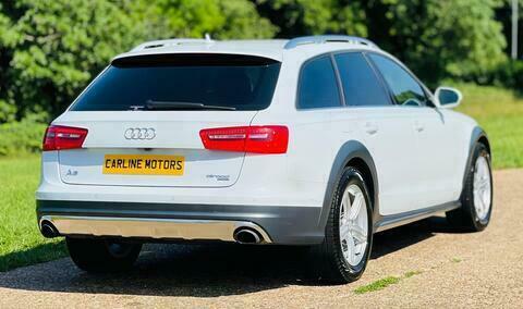 Audi A6 Allroad Estate 3.0 Tfsi V6 Quattro S Tronic Estate White #7