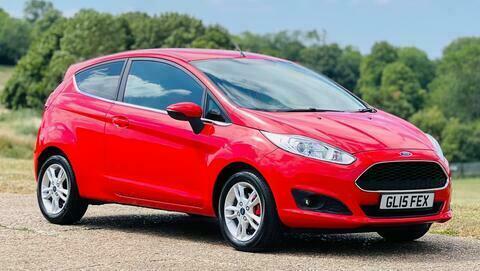 Ford Fiesta Zetec Red #4