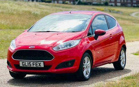 Ford Fiesta Zetec Red #3