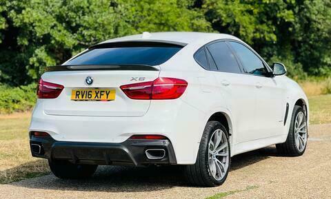BMW X6 M Sport White #8