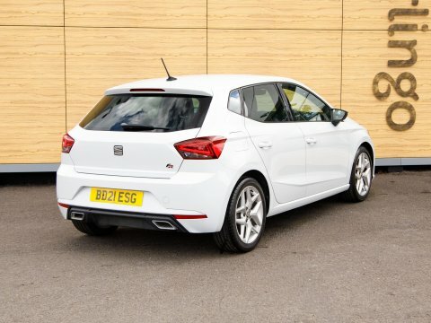 Seat Ibiza Hatchback White #2