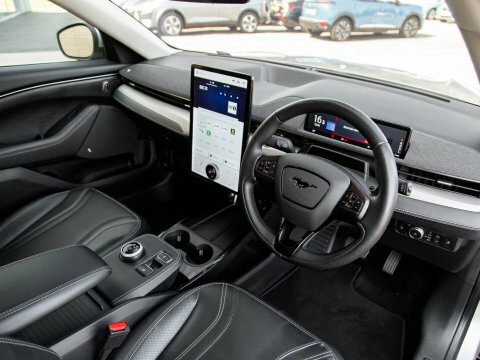 Ford Mustang Mach-E Suv Silver #4