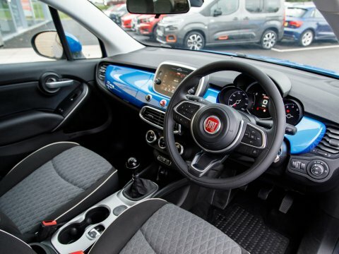 Fiat 500X Suv Blue #4