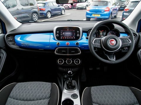 Fiat 500X Suv Blue #3