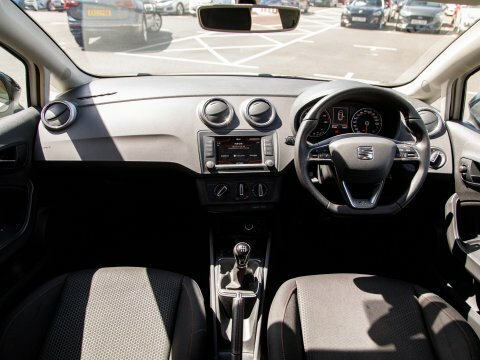 Seat Ibiza Hatchback White #3