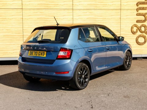 Skoda Fabia Hatchback Blue #2