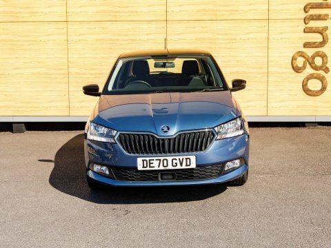 Skoda Fabia Hatchback Blue #5