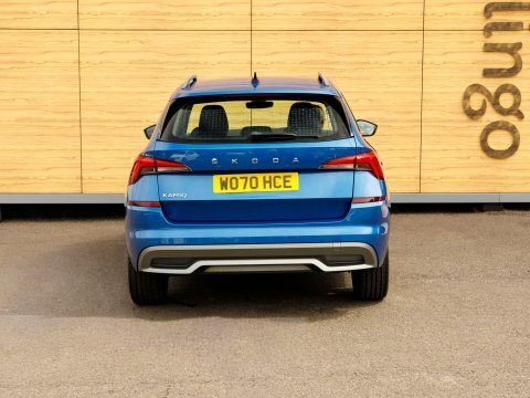 Skoda Kamiq Suv Blue #6