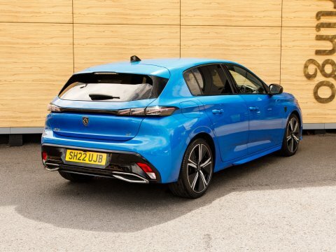 Peugeot 308 Hatchback Blue #2