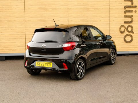 Hyundai I10 Hatchback Black #2