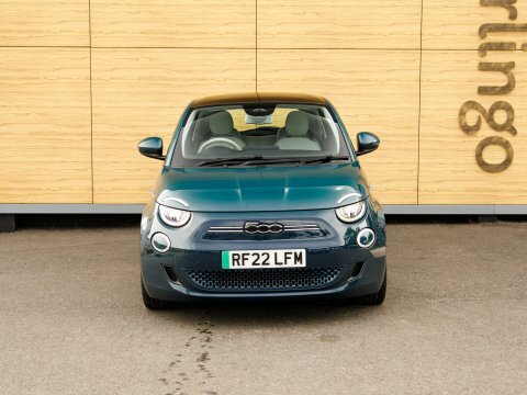 Fiat 500E Hatchback Green #5