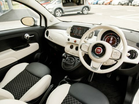 Fiat 500 500 Dolcevita Mhev White #4