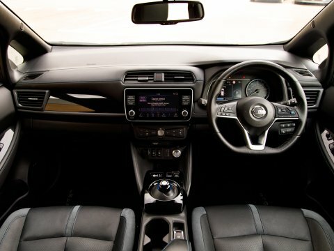 Nissan Leaf Hatchback Grey #3