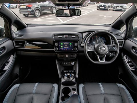 Nissan Leaf Hatchback Grey #3