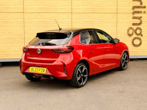 Vauxhall Corsa Hatchback DL23FZM Red #2