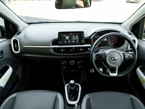 Kia Picanto Hatchback Silver #3