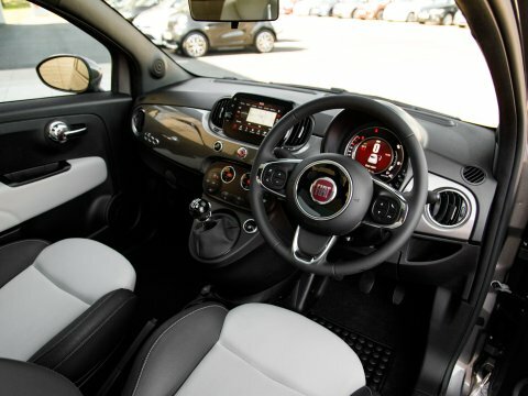 Fiat 500 Hatchback Grey #4
