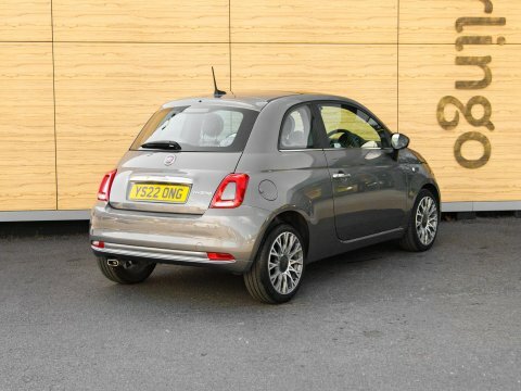 Fiat 500 Hatchback Grey #2