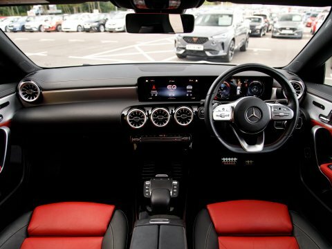 Mercedes-Benz CLA Class Cla 250 Amg Line Premium E White #3