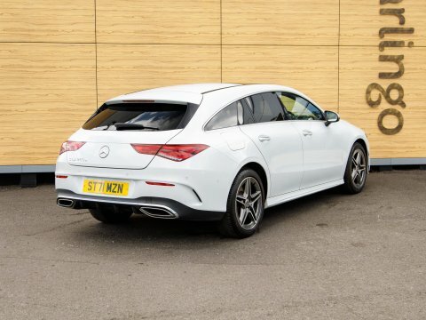 Mercedes-Benz CLA Class Cla 250 Amg Line Premium E White #2