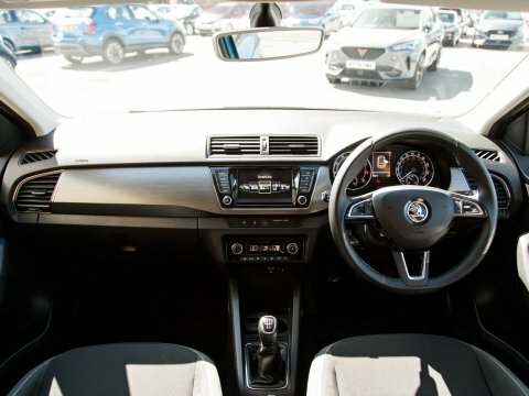 Skoda Fabia Hatchback Blue #3