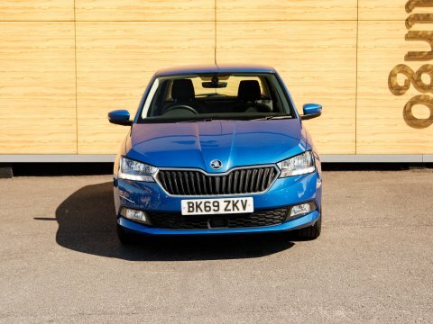 Skoda Fabia Hatchback Blue #5