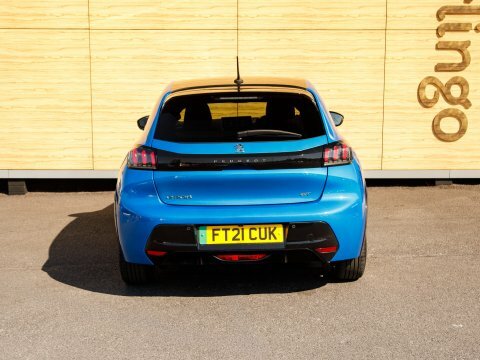 Peugeot 208 Hatchback Blue #6
