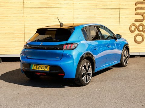 Peugeot 208 Hatchback Blue #2