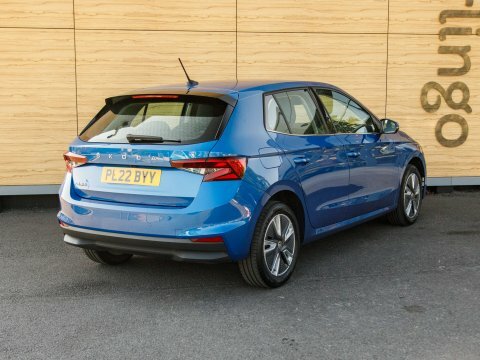 Skoda Fabia Hatchback Blue #2