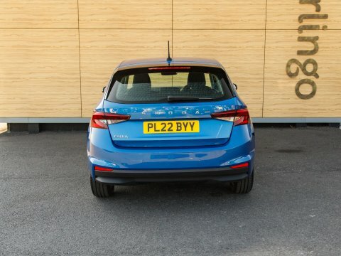 Skoda Fabia Hatchback Blue #6