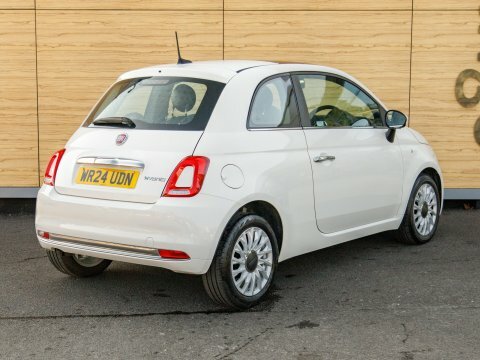 Fiat 500 Hatchback WR24UDN White #2